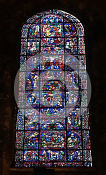 Stained Glass of Chartres Cathedral Ã¢â¬â Bay 37